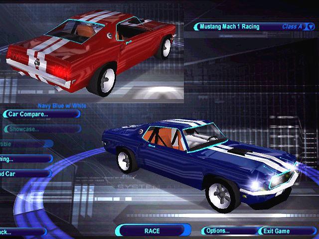 1969 Mustang Mach 1 racing edition