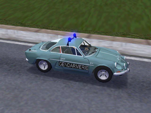 1970 Alpine A110 1600S Gendarmerie