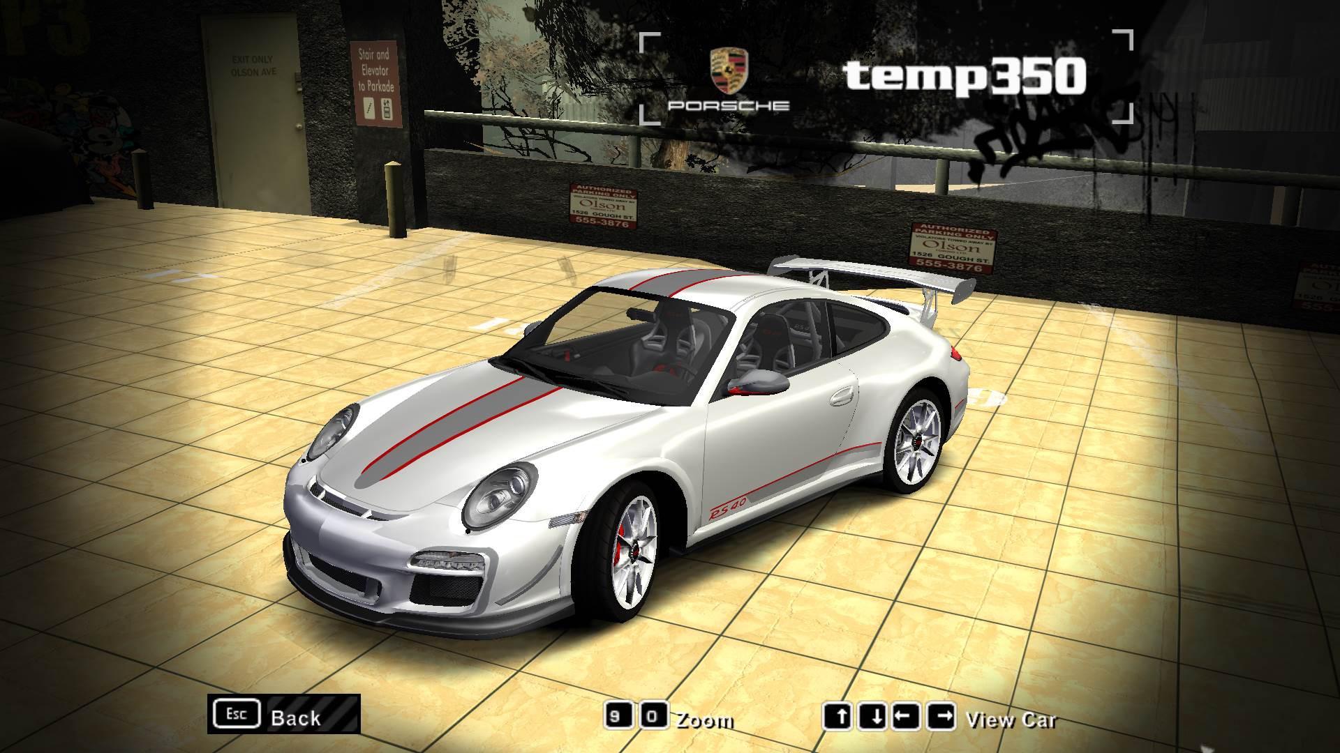 2011 Porsche 911 GT3 RS 4.0 (Modloader/Addon)