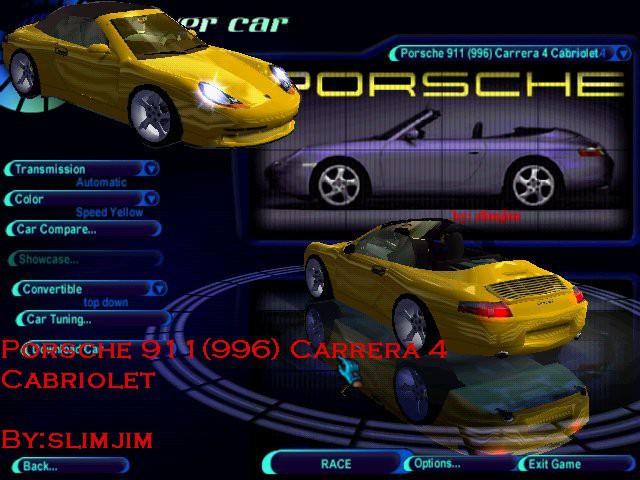 Porsche 911(996) Carrera 4 Cabriolet