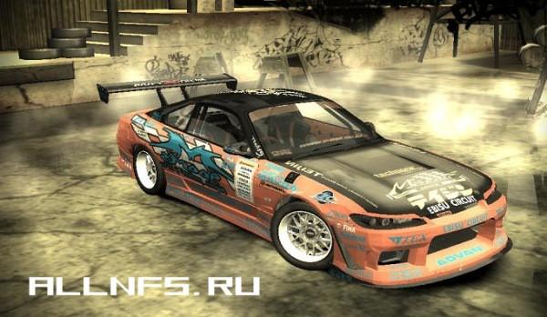 2002 Nissan Silvia S15 D1GP Team Orange Traffic