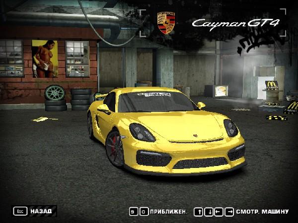 2015 Porsche Cayman GT4