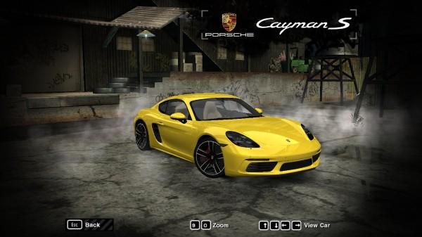 2017 Porsche 718 Cayman S