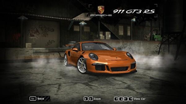 2016 Porsche 911 (991) GT3 RS
