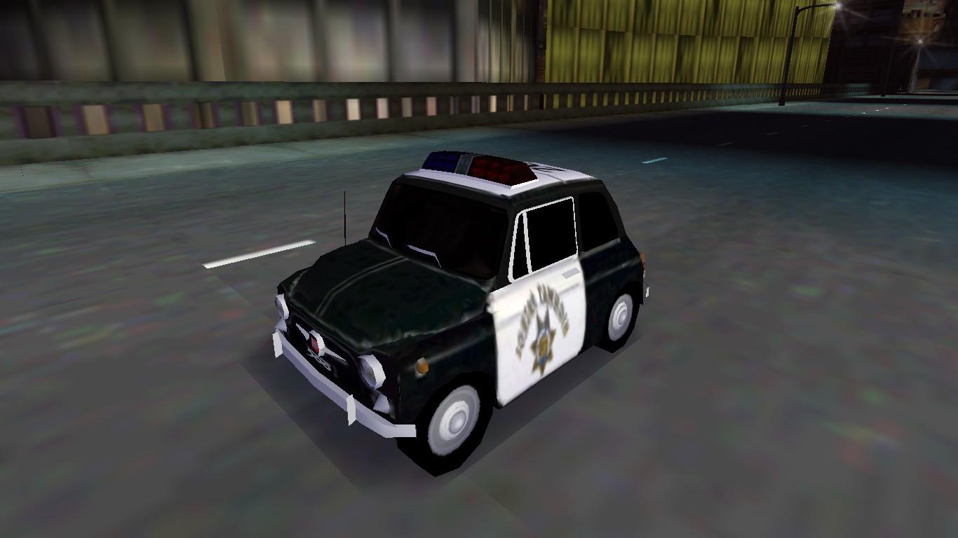 Fiat Nuova 500 USA Police (sleeper version)