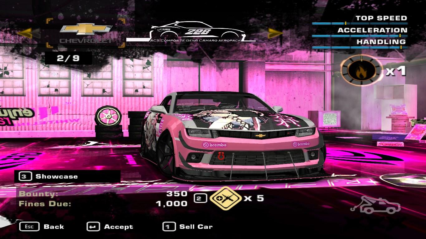 2015 Chevrolet Aero Sport Concepts Camaro Z/28