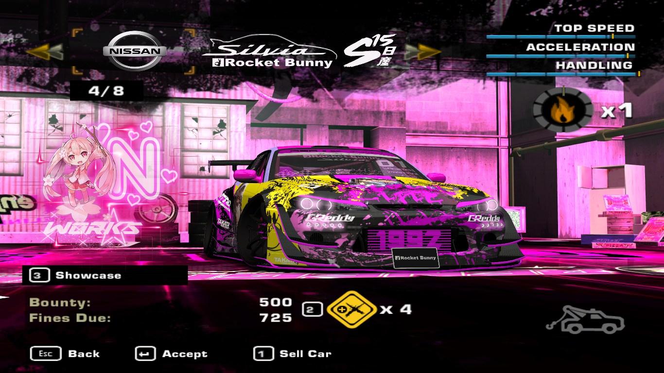 2002 Nissan Silvia S15 Rocket Bunny V3
