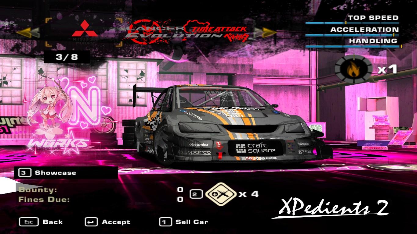 2016 Mitsubishi Lancer EVO VIII Time Attack