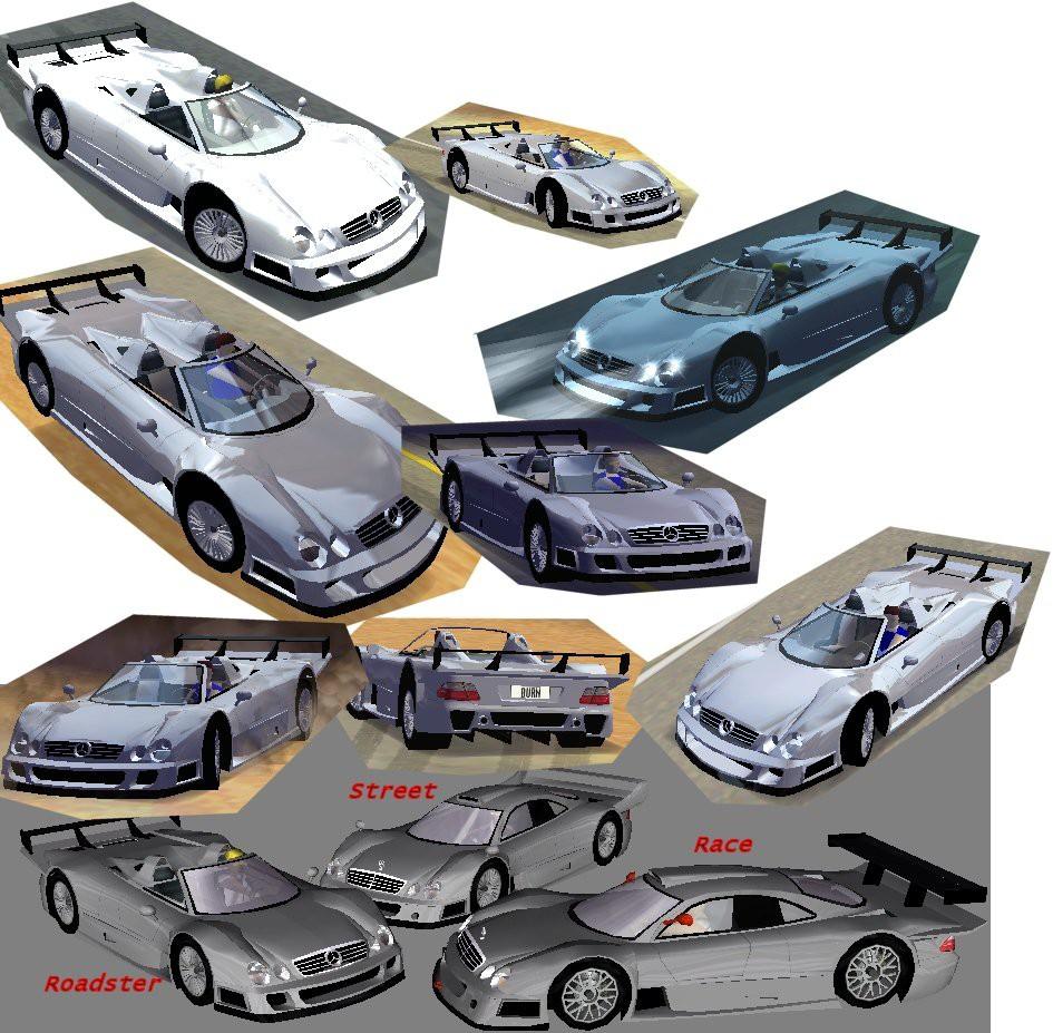 Mercedes-Benz CLK-GTR Roadster