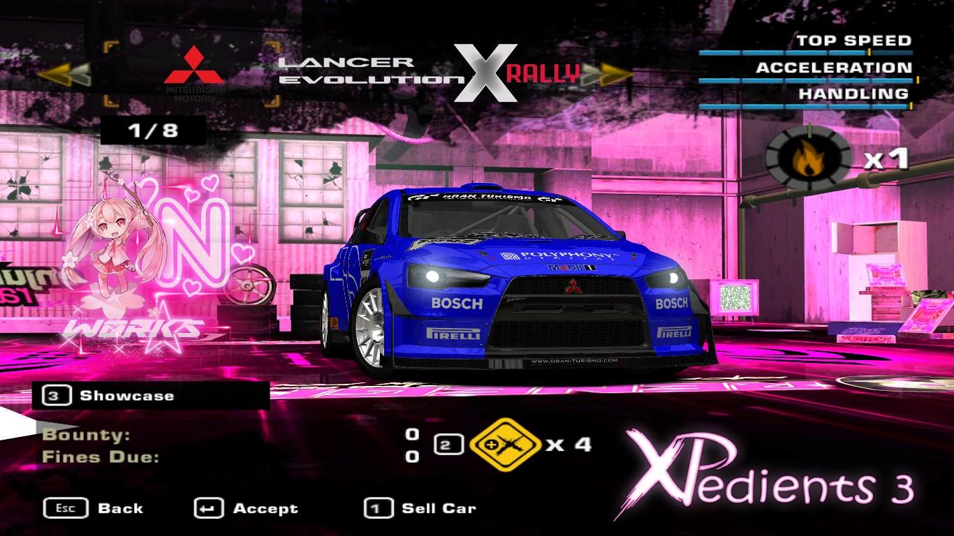 2007 Mitsubishi Lancer Evolution X Rally