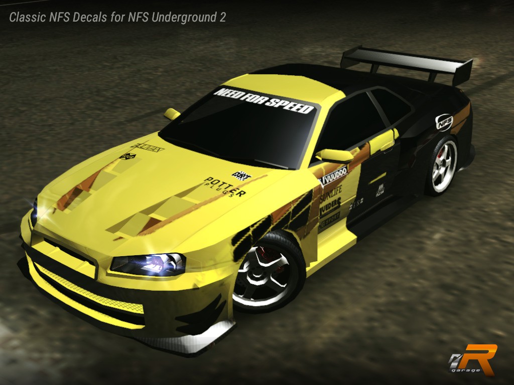 Classic NFS Decals for NFSU2