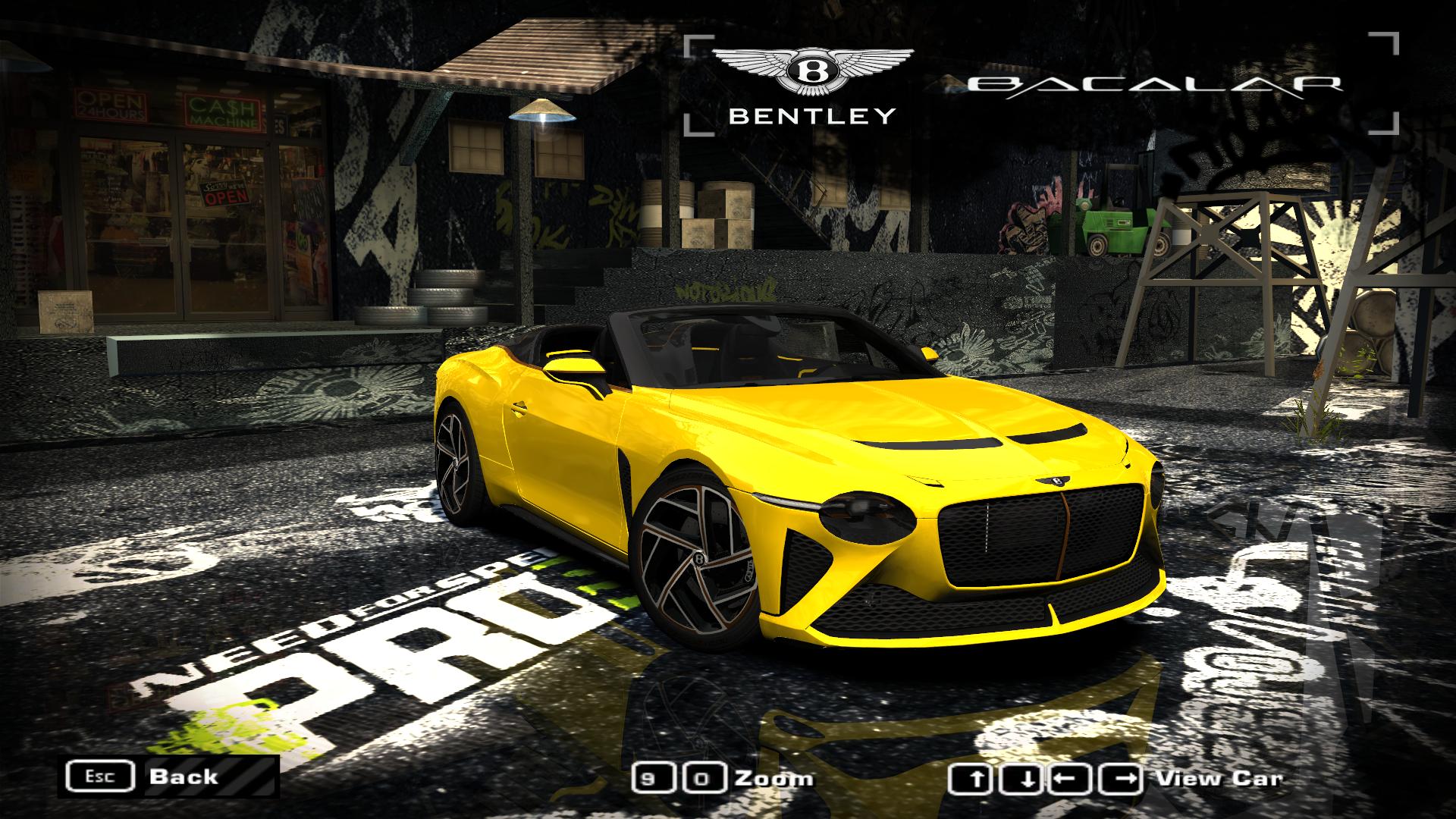 2021 Bentley Mulliner Bacalar (Modloader/Addon)