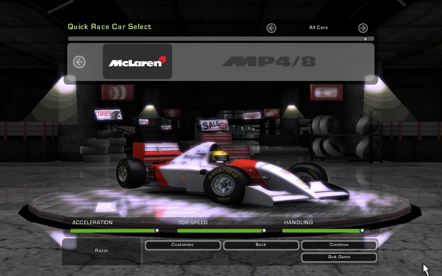 1993 McLaren MP-4/8