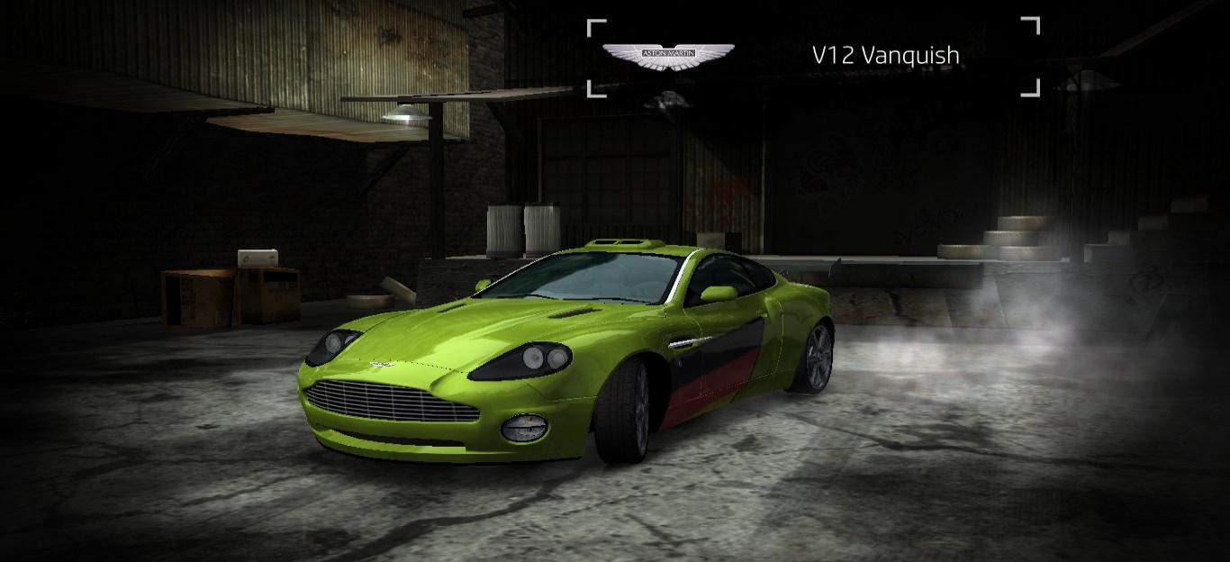 2001 Aston Martin Vanquish (ADDON)