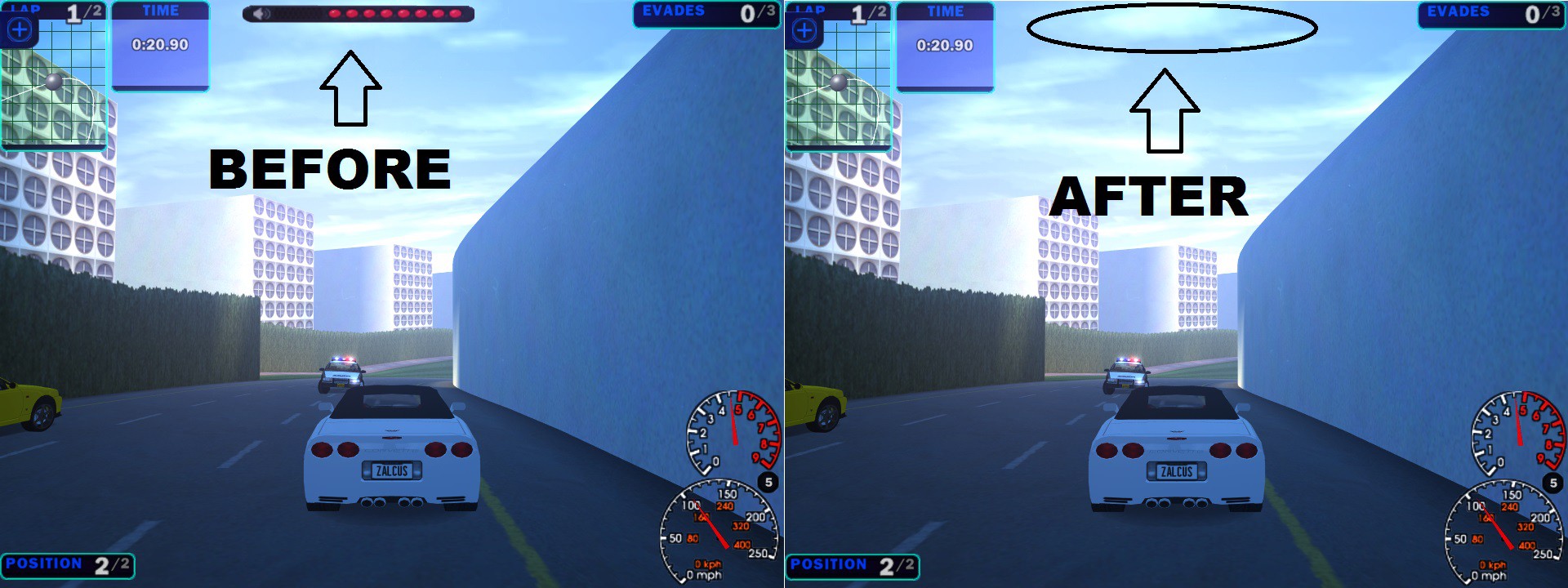 Cop Radar Disabled Mod