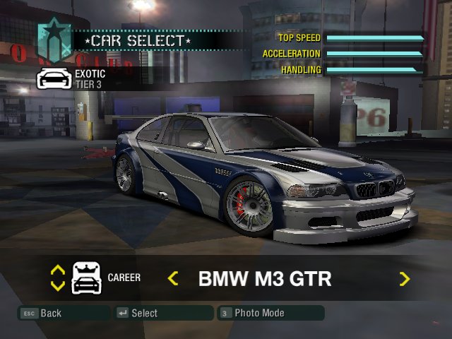 Improved BMW M3 GTR