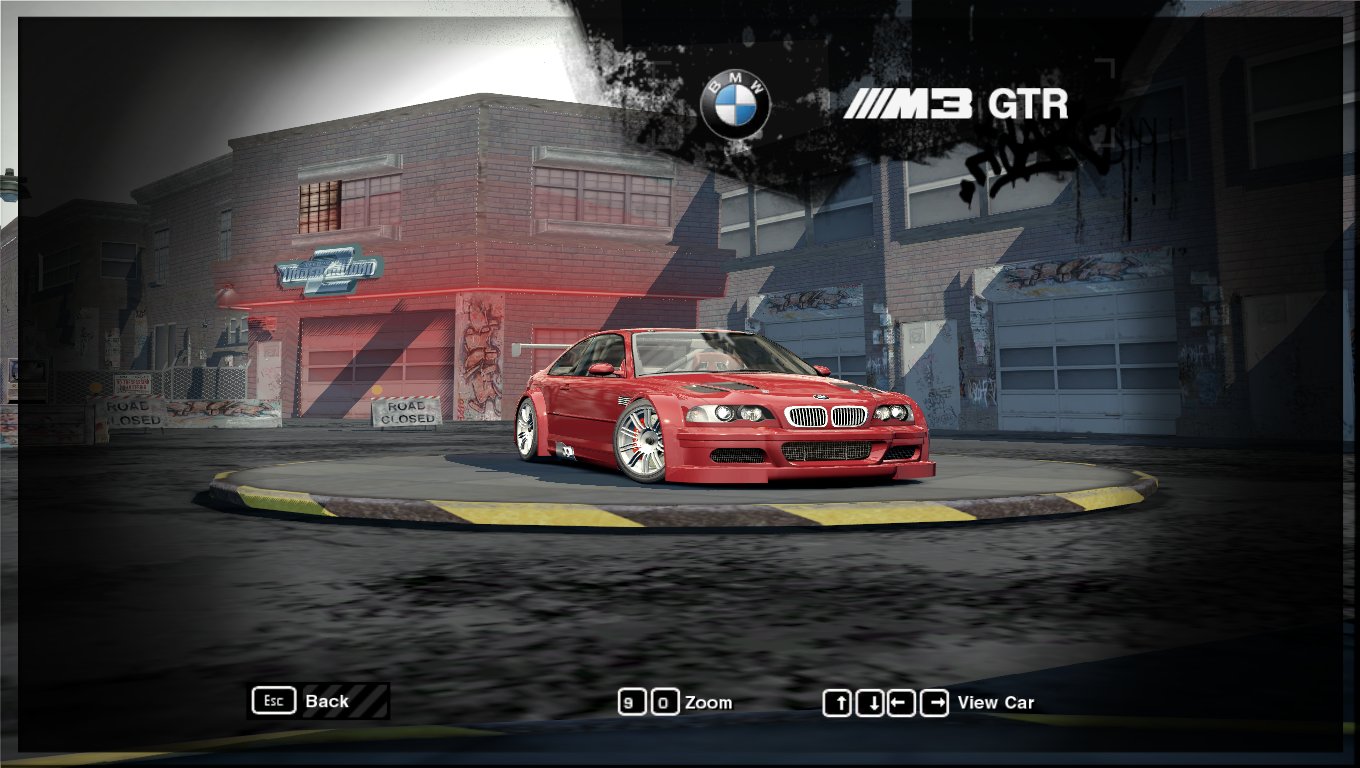 NFS Underground 2 garage mod