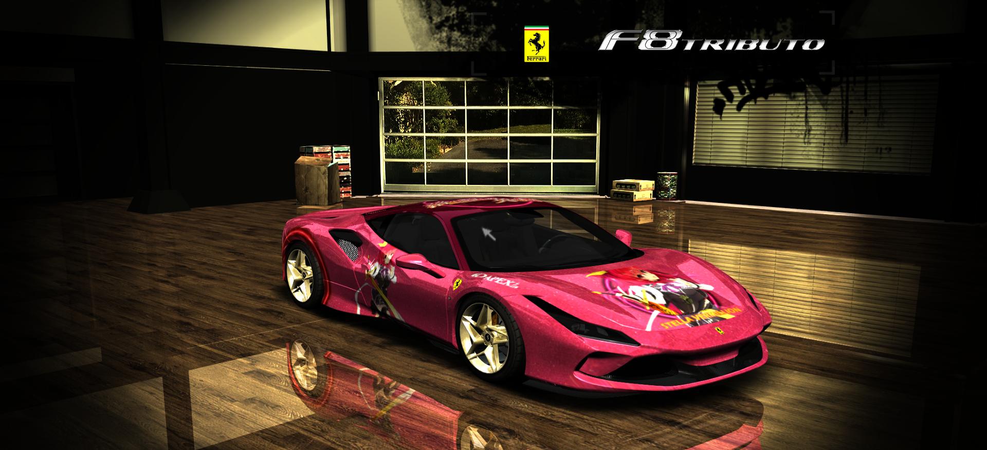 Itasha Pack for Aftrmrket's Ferrari F8 Tributo