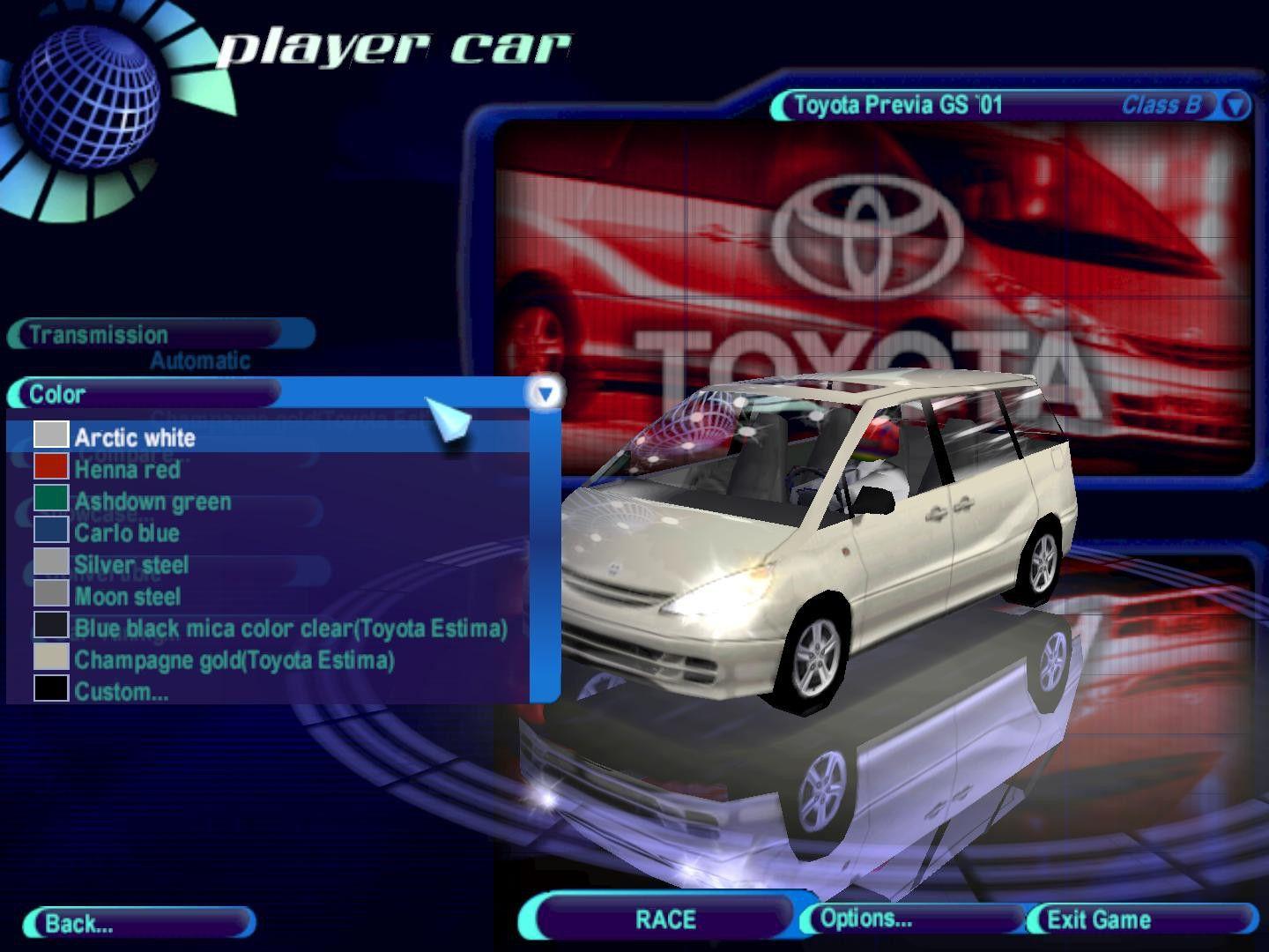 Toyota Previa GS `01
