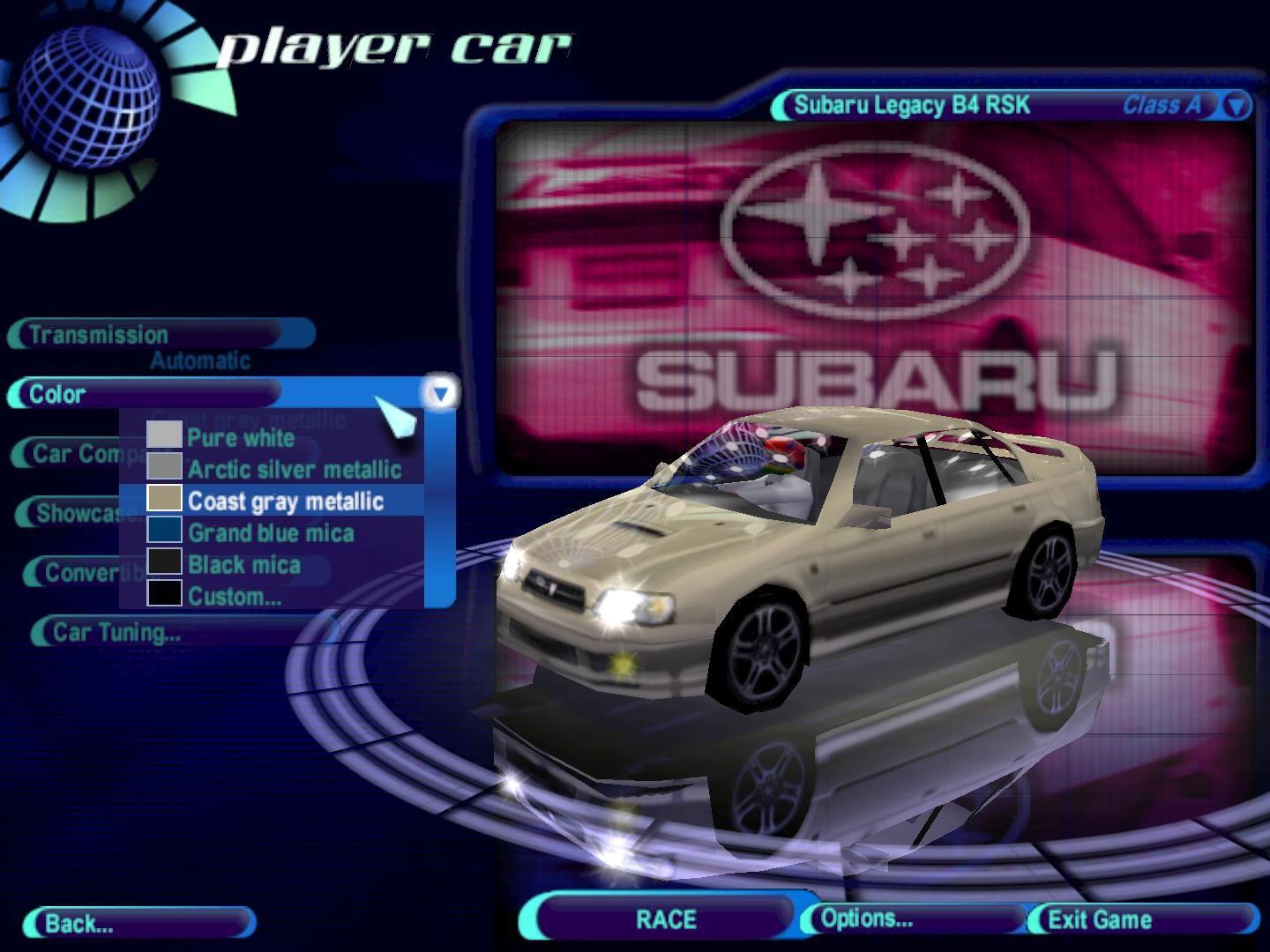 Subaru Legacy B4 RSK