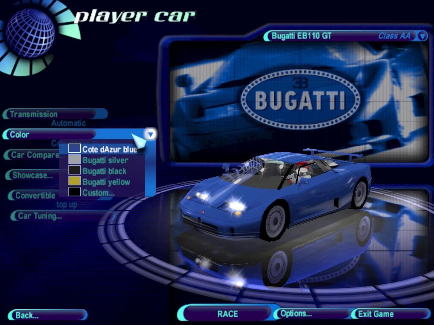 Bugatti EB110 GT