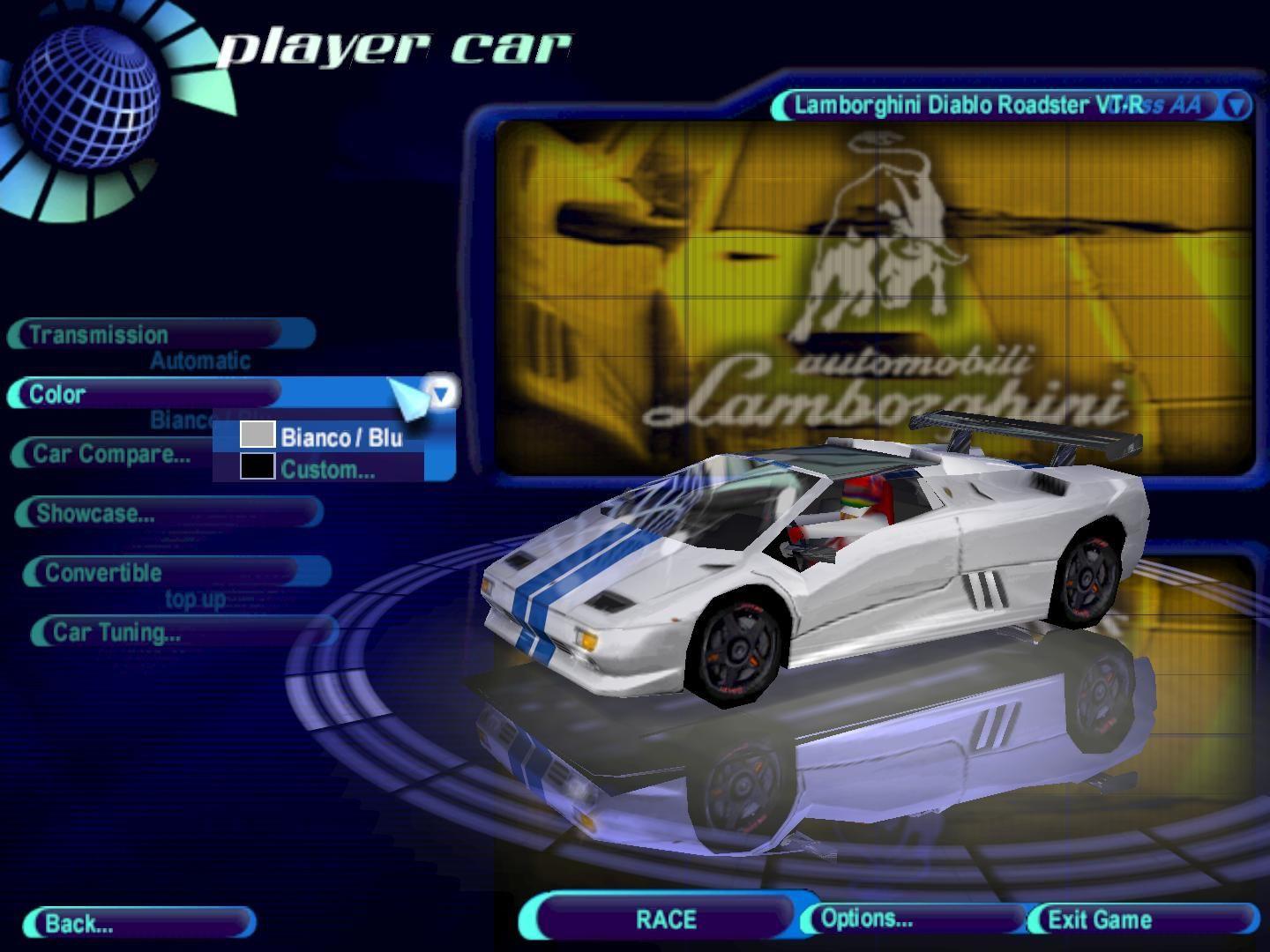 Lamborghini Diablo Roadster VT-R