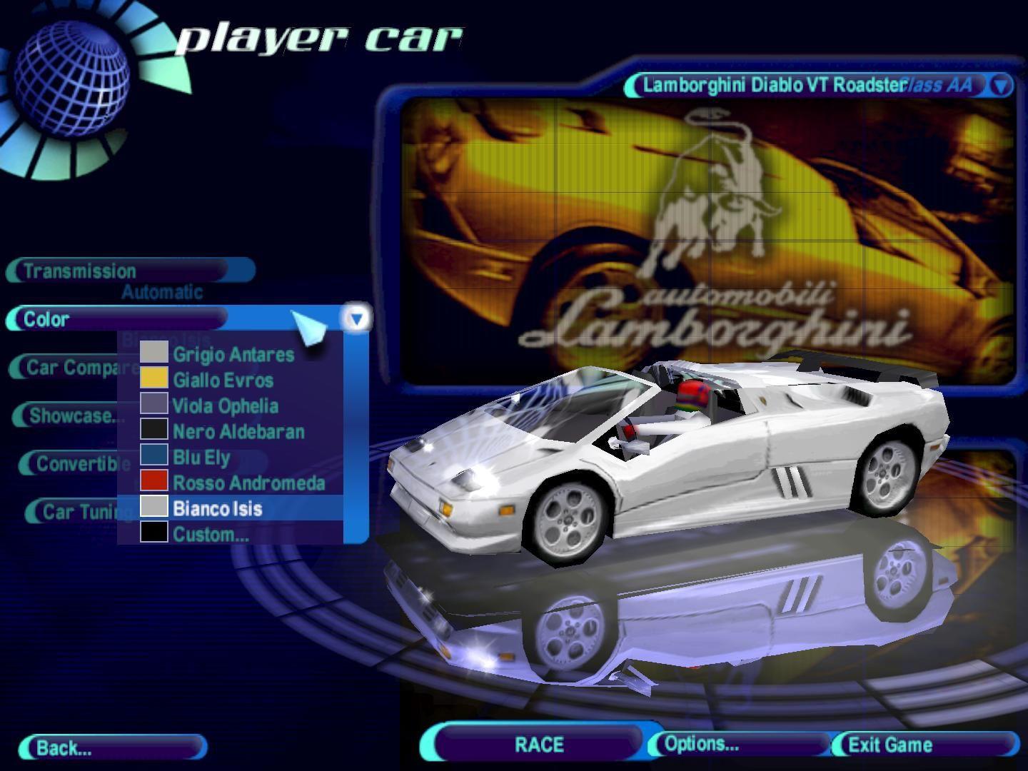 Lamborghini Diablo VT Roadster