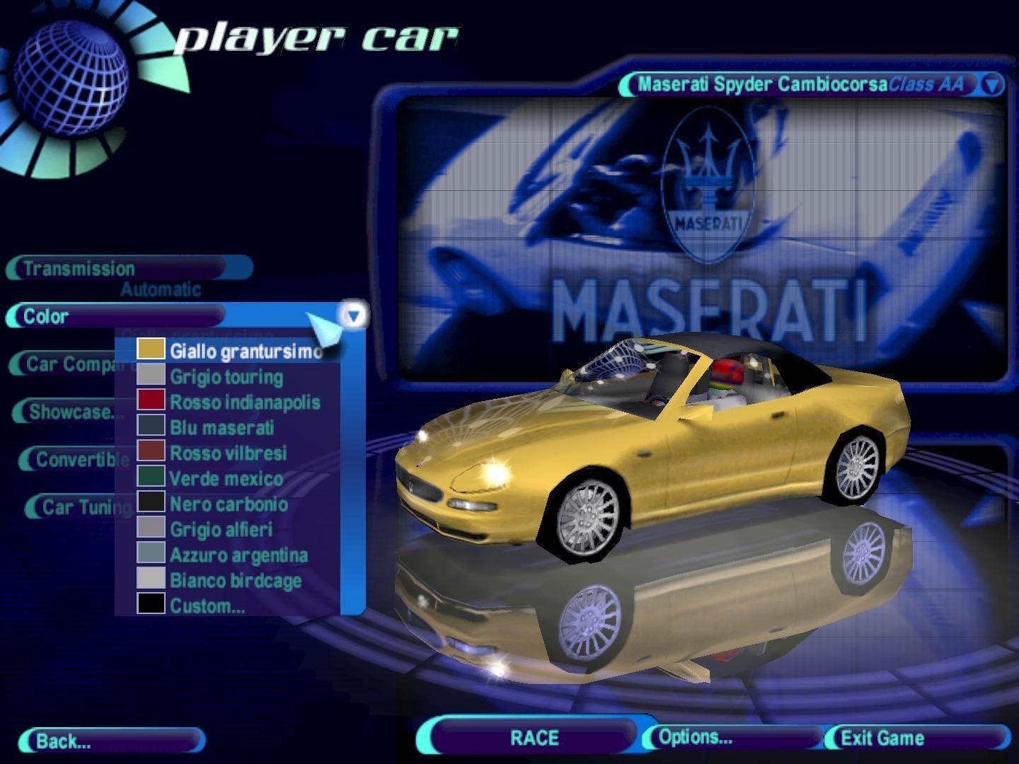Maserati Spyder Cambiocorsa