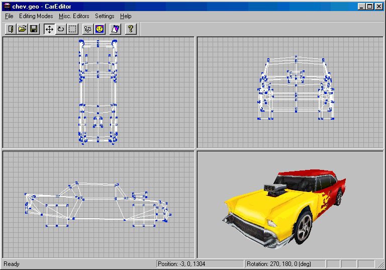 Unofficial CarEditor v0.55