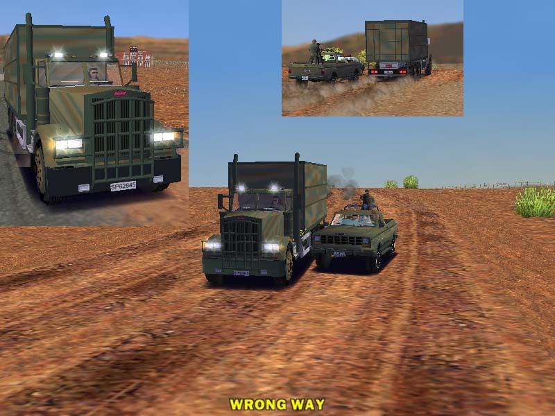 Peterbilt military truck