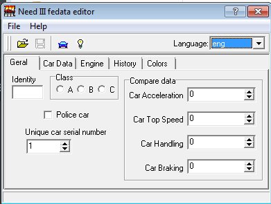 Fedata Editor for NFS3