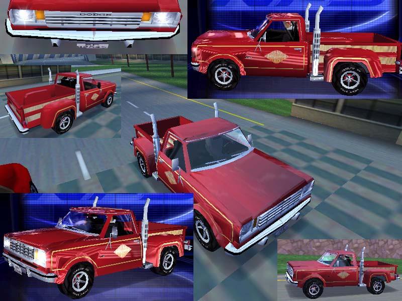 Dodge Little Red Truck ver2