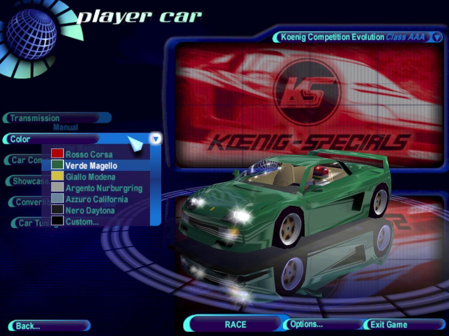 Koenig Competition Evolution
