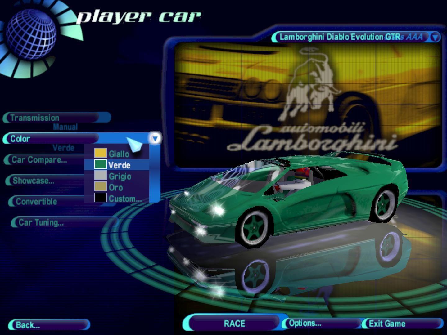 Lamborghini Diablo Evolution GTR