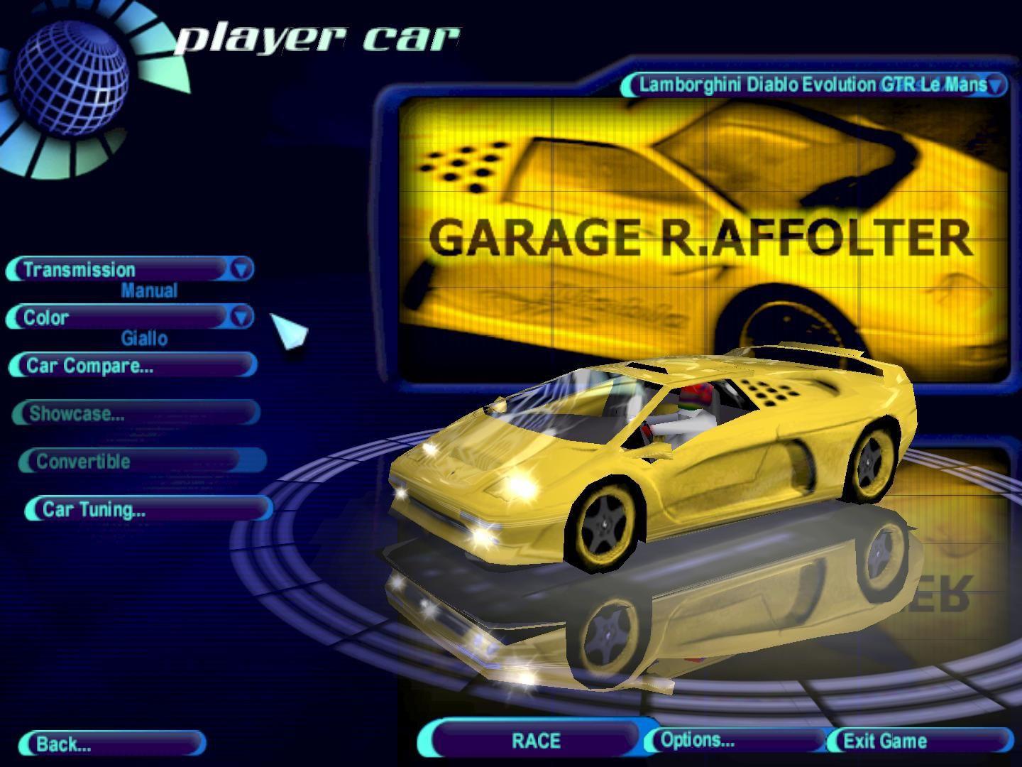 Lamborghini Diablo Evolution GTR Le Mans