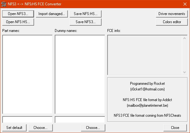NFS3/HS FCE Converter