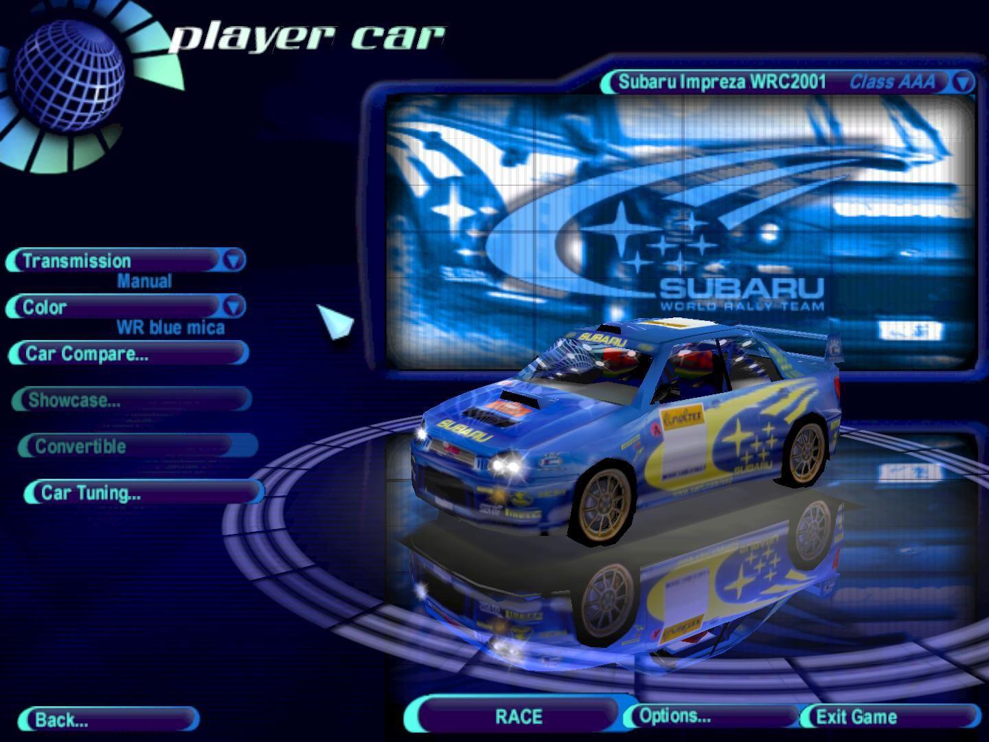 2001 Subaru Impreza WRC