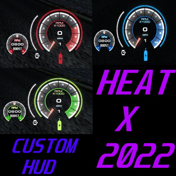 NFS HEAT X NFS 2022 HUD