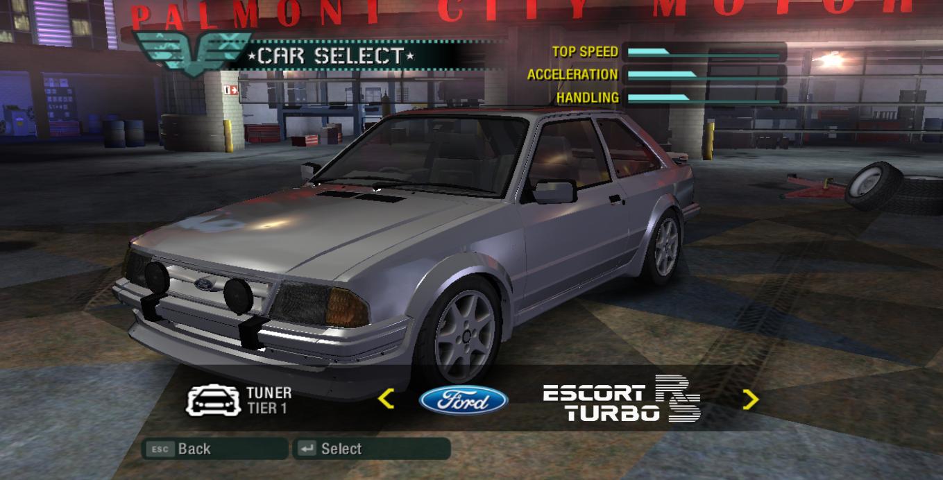 1986 Ford Escort RS Turbo