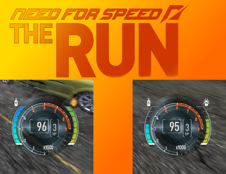 NFS RUN HUD