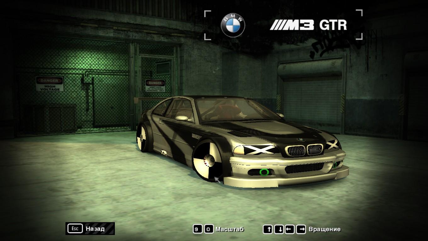 2004 BMW M3 GTR E46 NFS Unbound style