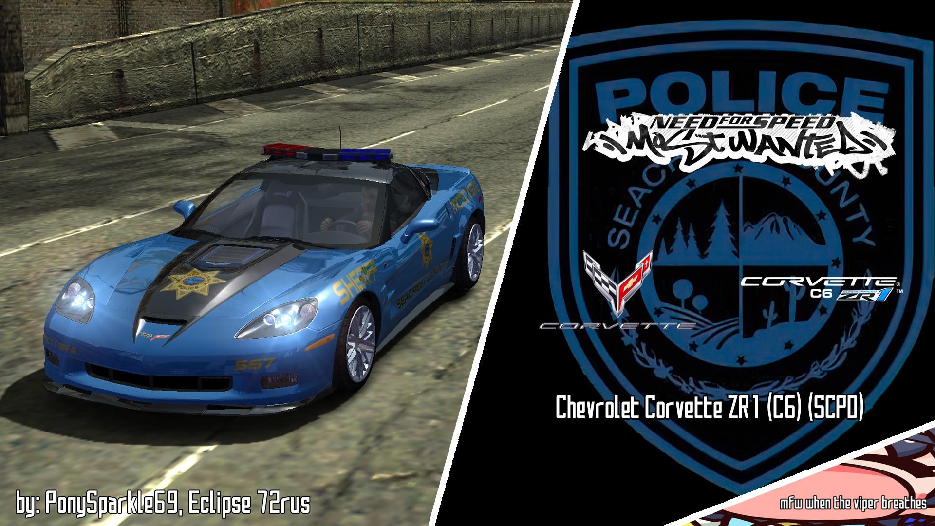 2009 Chevrolet Corvette ZR1 (C6) (SCPD) (Add-on) (Unlimiter v4 Supported)