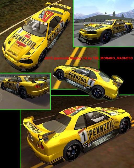 Nissan Skyline JGTC Pennzoil