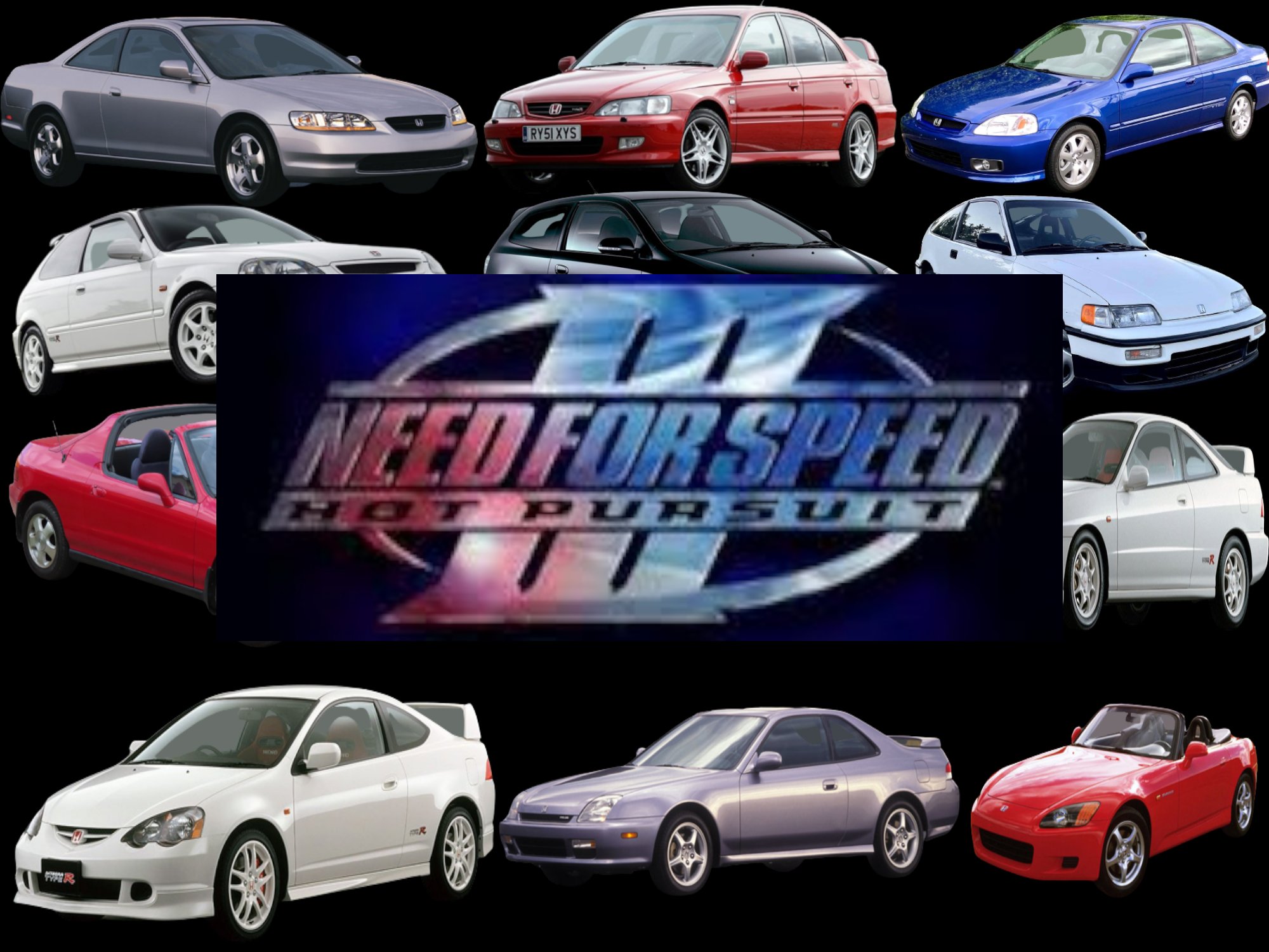 Showcase pack for Ryuji Kanioh's cars Honda