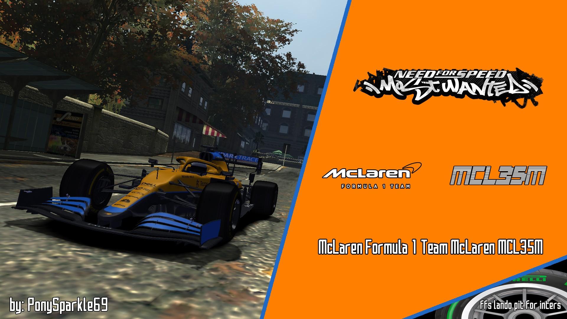 2021 McLaren Formula 1 Team MCL35M