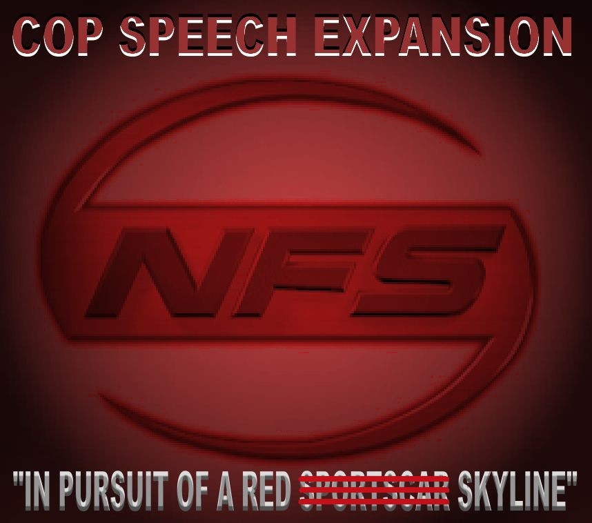 Cop Speech Expansion Pack (Part 2)