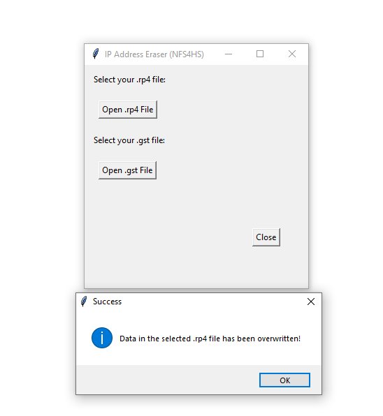 IP Address Eraser