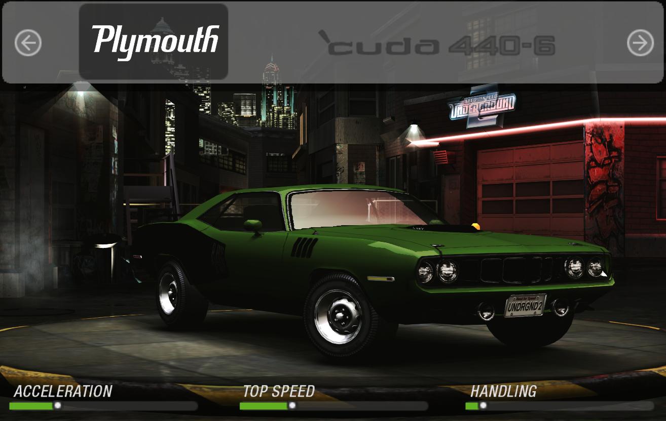 Plymouth Cuda 440 Six Pack '71