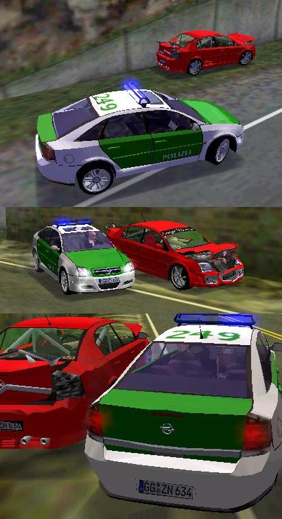 Opel Vectra GTS 3.2 V6 Polizei