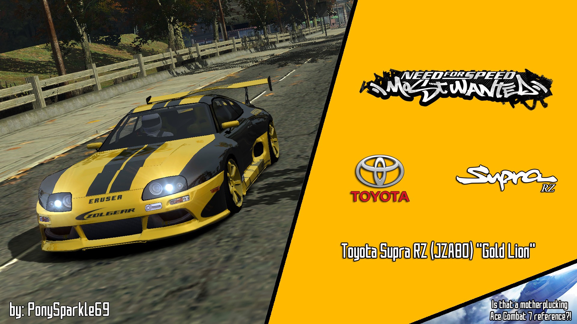 2001 Toyota Supra RZ (JZA80) 'Gold Lion'